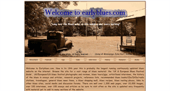 Desktop Screenshot of earlyblues.com